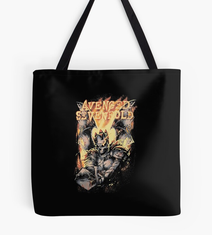 City of Evil Avenged Sevenfold Tote Bag