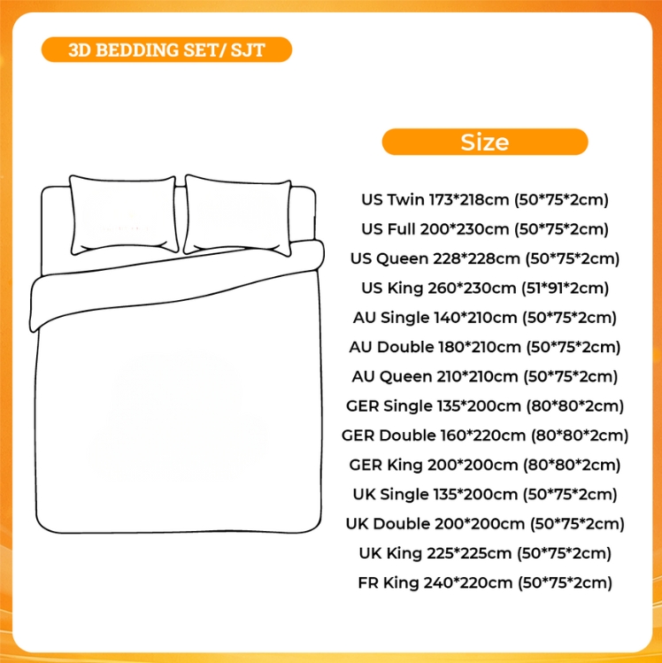 3D BEDDING SET - Avenged Sevenfold Store