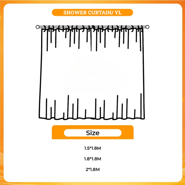 3D shower curtain - Avenged Sevenfold Store
